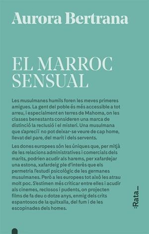 EL MARROC SENSUAL | 9788416738601 | BERTRANA, AURORA