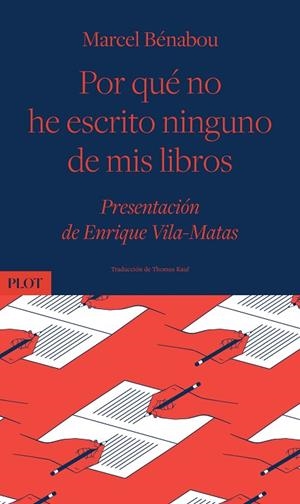 POR QUÉ NO HE ESCRITO NINGUNO DE MIS LIBROS | 9788486702939 | BÉNABOU, MARCEL