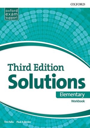 SOLUTIONS 3RD EDITION ELEMENTARY. WORKBOOK PK | 9780190541859 | FALLA, TIM/DAVIES, PAUL A.