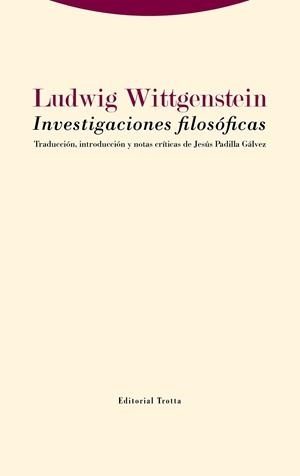 INVESTIGACIONES FILOSÓFICAS | 9788413640204 | WITTGENSTEIN, LUDWIG