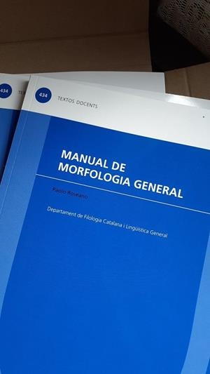 MANUAL DE MORFOLOGIA GENERAL | 9788491687245 | ROSEANO, PAOLO