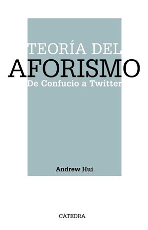 TEORÍA DEL AFORISMO | 9788437643380 | HUI, ANDREW