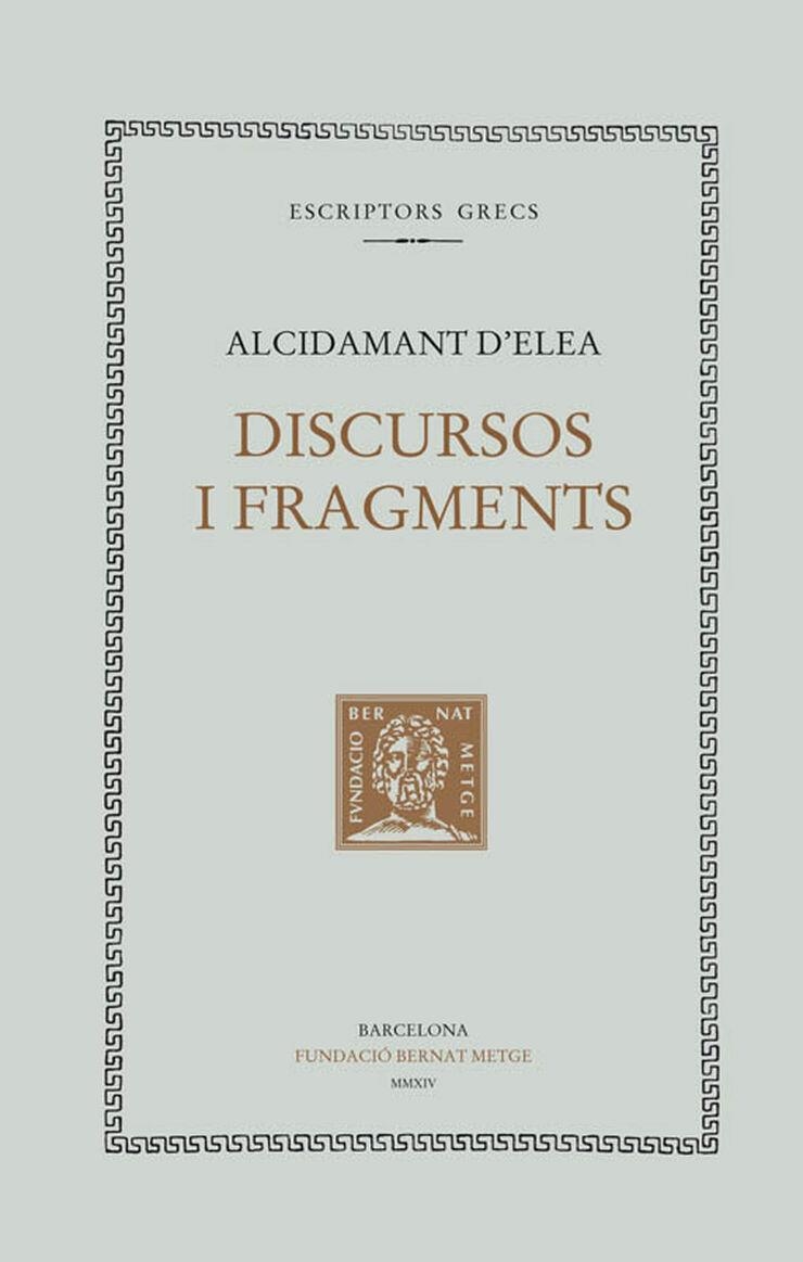 DISCURSOS I FRAGMENTS | 9788498592382 | ALCIDAMANT D'ELEA