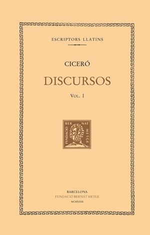 DISCURSOS, VOL. I: EN DEFENSA DE QUINCTI. EN DEFENSA DE ROSCI AMERÍ. EN DEFENSA DE ROSCI COMEDIANT. EN DEFENSA DE TUL·LI | 9788472258709 | CICERÓ