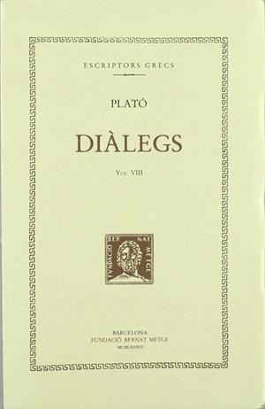 DIÀLEGS, VOL. VIII: GÒRGIAS | 9788472253438 | PLATÓ