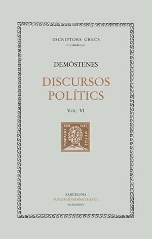 DISCURSOS POLÍTICS, VOL. VI: SOBRE LA CORONA | 9788472253889 | DEMÒSTENES