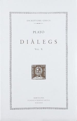 DIÀLEGS, VOL. X: LA REPÚBLICA (LLIBRES I-IV) | 9788472254404 | PLATÓ