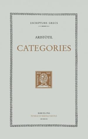 CATEGORIES | 9788472257115 | ARISTÒTIL