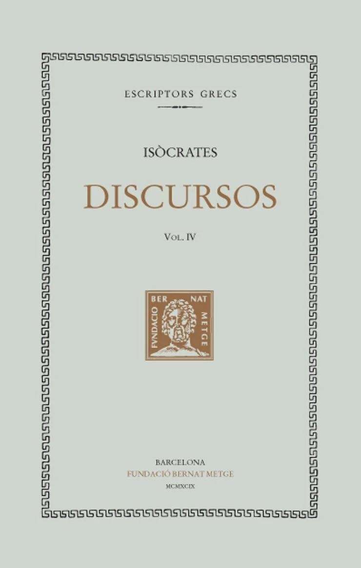 DISCURSOS, VOL. IV | 9788472257313 | ISÒCRATES