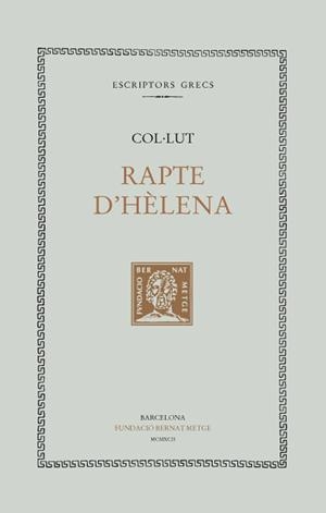 EL RAPTE D’HÈLENA | 9788472255210 | COL·LUT