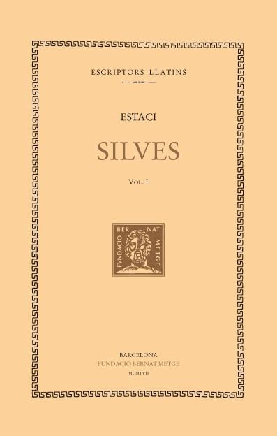 SILVES - VOL I - LLIBRE I | 9788472250604 | ESTACI