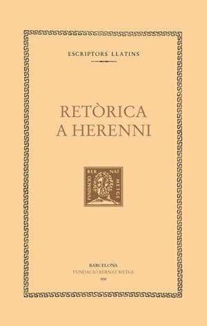 RETÒRICA A HERENNI | 9788472257535 | AUTOR DESCONEGUT