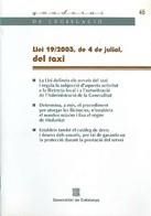 LLEI 19/2003 DEL TAXI QL-46 | 9788439362258