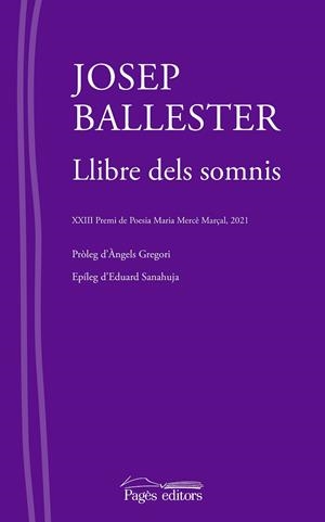 LLIBRE DELS SOMNIS | 9788413033297 | BALLESTER ROCA, JOSEP