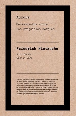AURORA | 9788418546594 | NIETZSCHE, FRIEDRICH