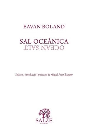 SAL OCEÀNICA | 9788409376810