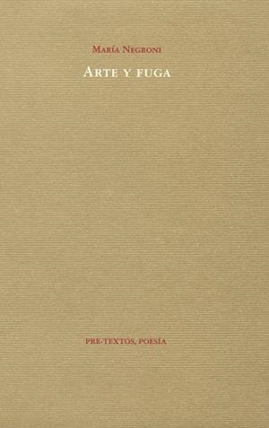 ARTE Y FUGA PT-678 | 9788481915822 | NEGRONI, MARIA