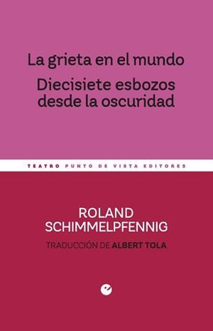 LA GRIETA EN EL MUNDO. DIECISIETE ESBOZOS DESDE LA OSCURIDAD | 9788418322686 | SCHIMMELPFENNIG, ROLAND
