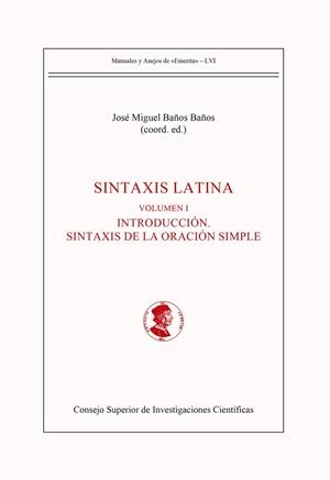 SINTAXIS LATINA | 9788400108250
