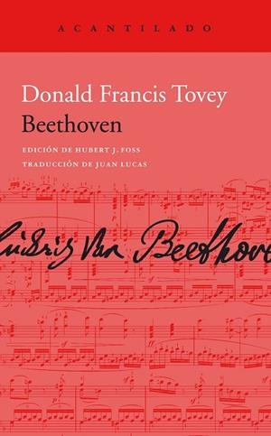 BEETHOVEN | 9788418370946 | TOVEY, DONALD FRANCIS