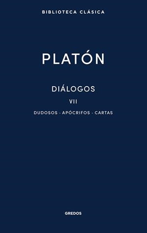 DIÁLOGOS VII | 9788424939533 | PLATÓN
