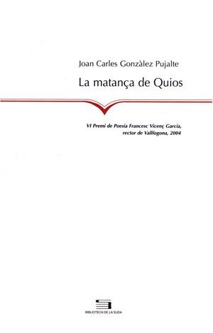 MATANÇA DE QUIOS | 9788497791861 | GONZALEZ