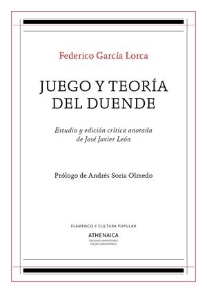JUEGO Y TEORÍA DEL DUENDE | 9788417325435 | GARCÍA LORCA, FEDERICO