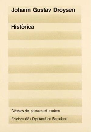 HISTÒRICA | 9788429724530 | DROYSEN, JOHANN GUST