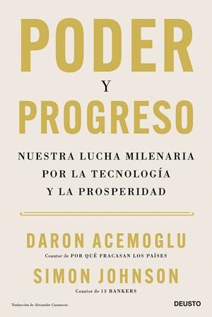 PODER Y PROGRESO | 978-84-234-3637-8 | ACEMOGLU, DARON/JOHNSON, SIMON