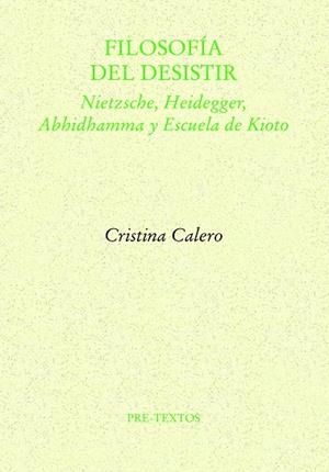 FILOSOFÍA DEL DESISTIR | 9788419633491 | CALERO, CRISTINA