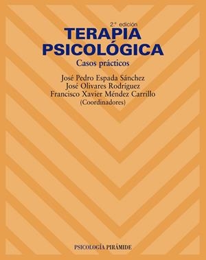 TERAPIA PSICOLËGICA | 9788436820850 | ESPADA S-NCHEZ, JOS+
