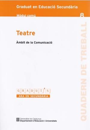 TEATRE GRADUI'S-8 MC | 9788439372264 | DEPARTAMENT D'EDUCACIÓ