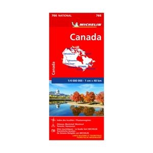CANADA, MAPA NATIONAL Nº 766 | 9782067259676 | AA.VV.