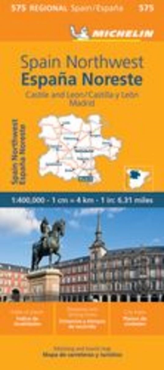 MAPA REGIONAL ESPA¥A NOROESTE - CASTILLA Y LEON, M | 9782067259874 | AA.VV.