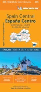 MAPA REGIONAL ESPAÑA CENTRO 576. EXTREMADURA, MADRID, CASTILLA-LA MANCHA 11576 | 9782067259034 | AA VV
