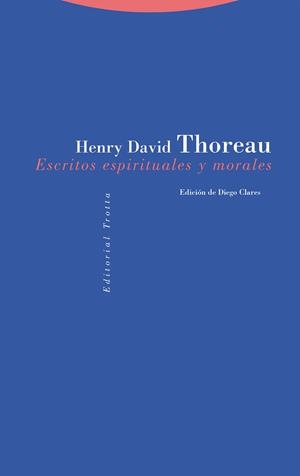 ESCRITOS ESPIRITUALES Y MORALES | 9788413642161 | THOREAU, HENRY DAVID