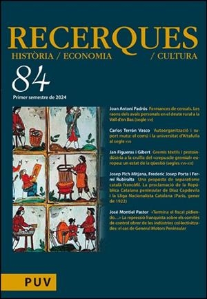 RECERQUES, 84 | 9788411183765 | VARIOS AUTORES