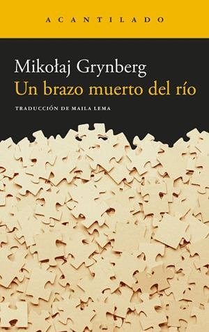 UN BRAZO MUERTO DEL RÍO | 9788419958051 | GRYNBERG, MIKOLAJ
