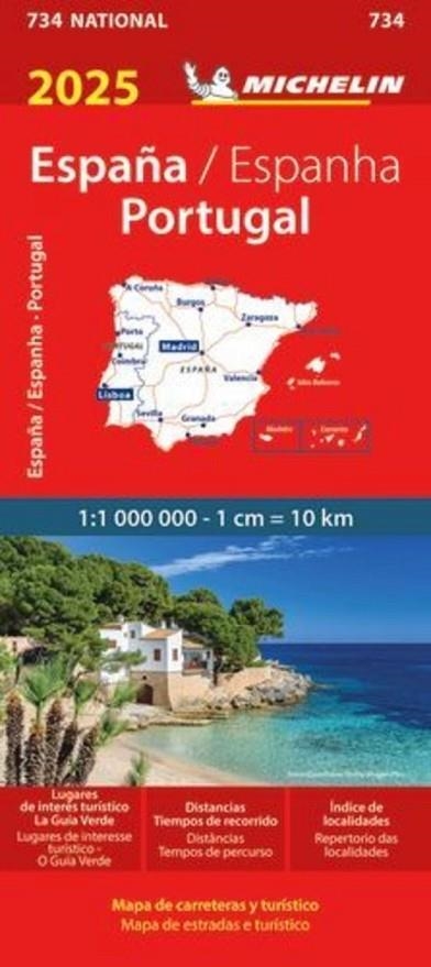 MAPA NATIONAL EUROPA 2025 11705 ESPAÑA PORTUGAL | 9782067265233 | AA.VV.