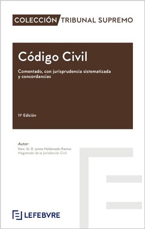 CÓDIGO CIVIL COMENTADO 11ª EDICION | 9788410128699 | LEFEBVRE-EL DERECHO