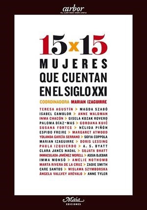 15 X 15 MUJERES QUE CUENTAN | 9788492724079 | IZAGUIRRE