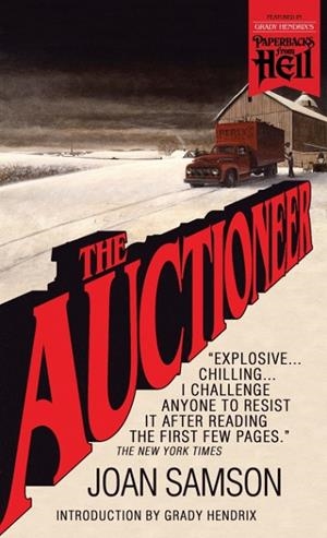 THE AUCTIONEER (PAPERBACKS FROM HELL) | 9781948405706 | JOAN SAMSON