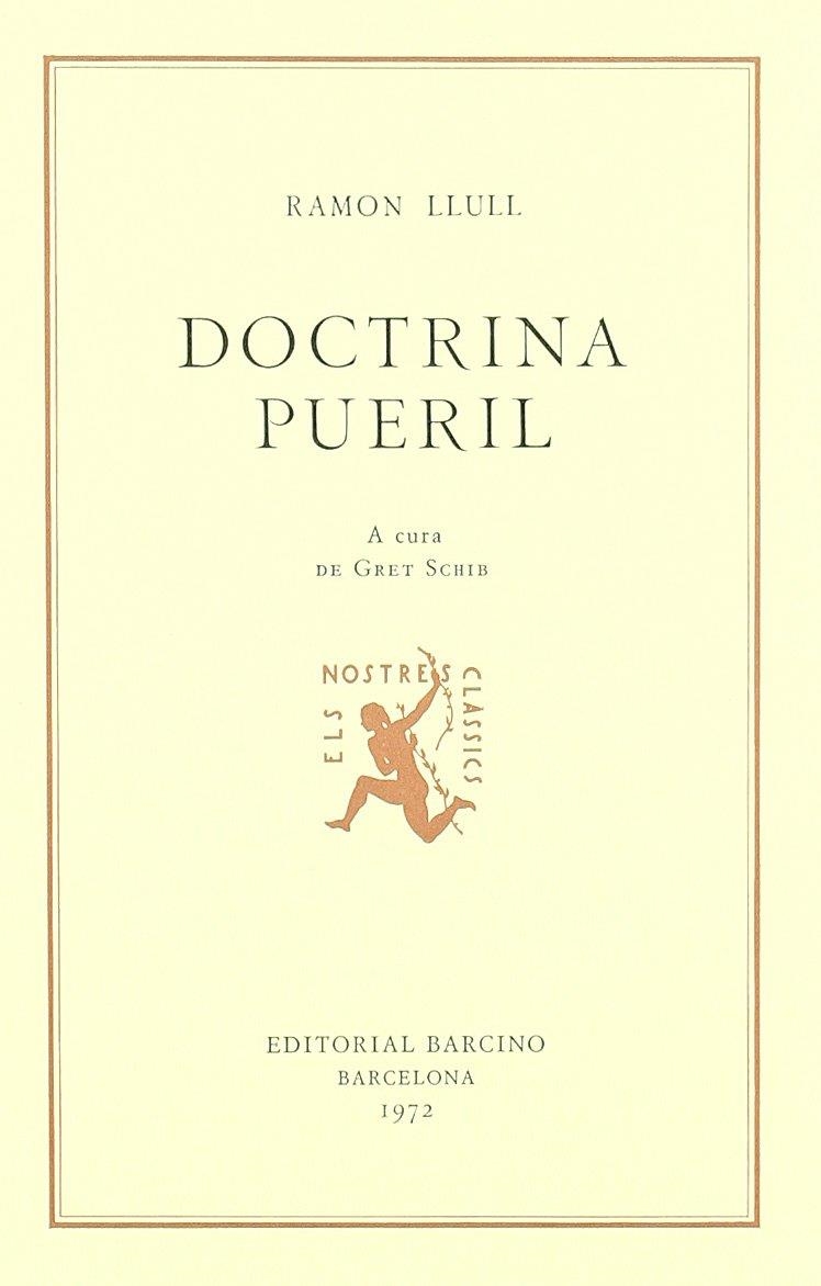 DOCTRINA PUERIL | 9788472260863 | RAMÓN LLULL