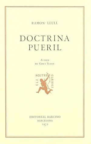 DOCTRINA PUERIL | 9788472260863 | RAMÓN LLULL