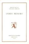 OBRES MENORS | 9788472262430 | METGE, BERNAT / TURMEDA, ANSELM