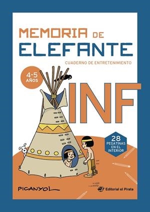 MEMORIA DE ELEFANTE INFANTIL: CUADERNO DE VACACIONES | 9788419898586 | MARTÍNEZ PICANYOL, JOSEP LLUÍS