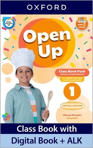 OPEN UP 1. CLASS BOOK PACK. CAPITAL LETTERS | 9780194098434 | PORTER, ELEANOR H.