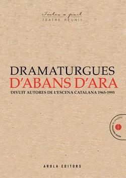 DRAMATURGUES D´ABANS D´ARA - TEATRE REUNIT | 9788412983173 | VV.AA.3