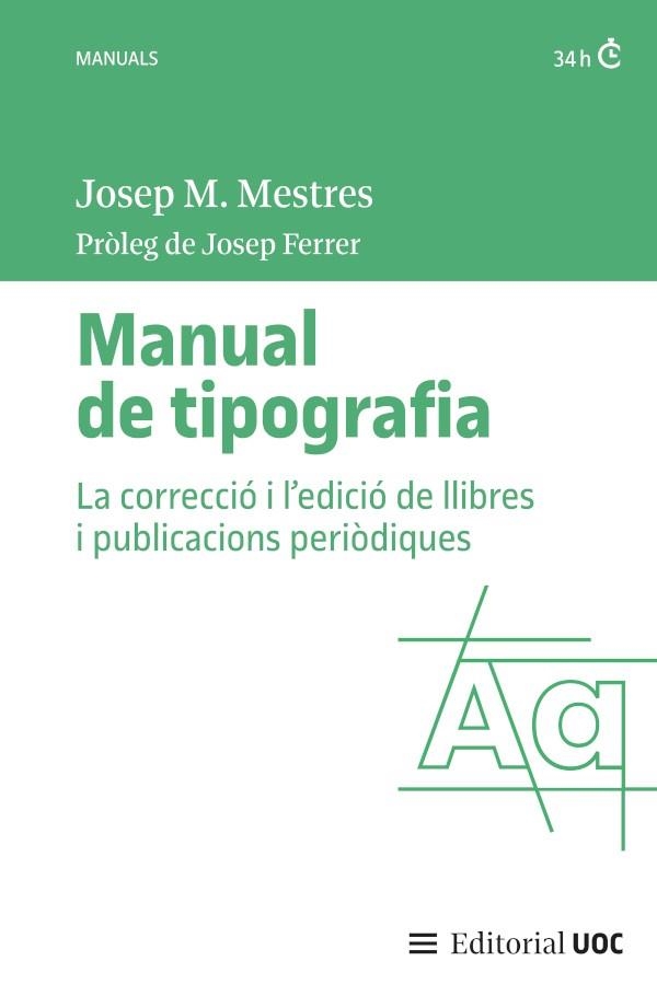 MANUAL DE TIPOGRAFIA | 9788411662017 | MESTRES, JOSEP M.