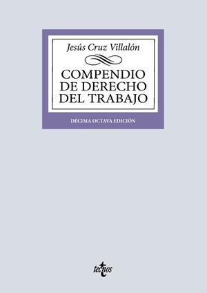 COMPENDIO DE DERECHO DEL TRABAJO | 9788430992751 | CRUZ VILLALÓN, JESÚS